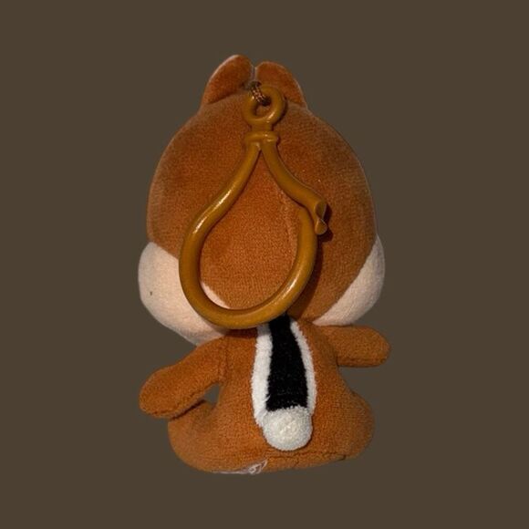 Disney Shanghai Resort Keychain Sitting CHIP Chibi Plush BackPack Clip Keychain - Picture 5 of 5